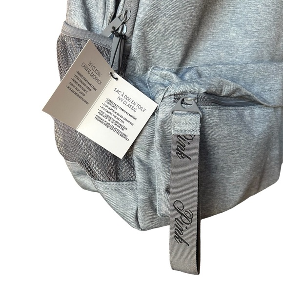 VS Pink Ivy Classic Canvas Backpack Grey - Picture 7 of 9